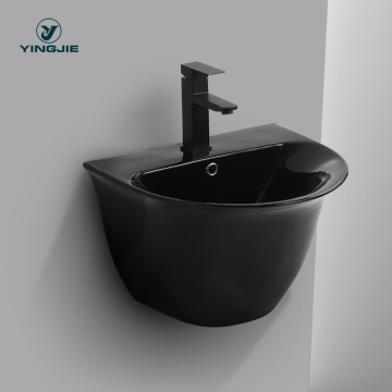 Euro Design Luxury Contemporary Wall Hung Basin with Semi Pedestal