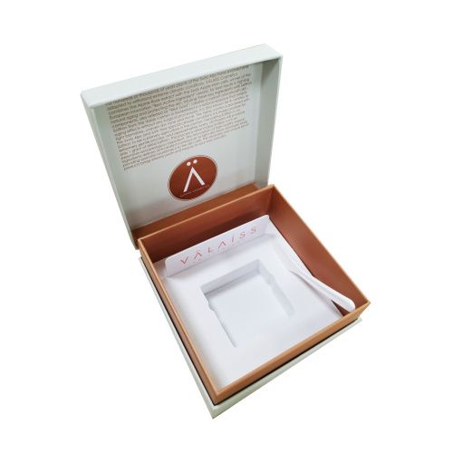 White perfume Paper Cardboard cosmetic Gift Box