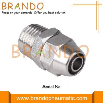 Male Straight Fast Twist Brass Pneumatic Hose Fitting