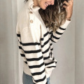 Long Sleeve Round Neck Pullover Sweater Tops