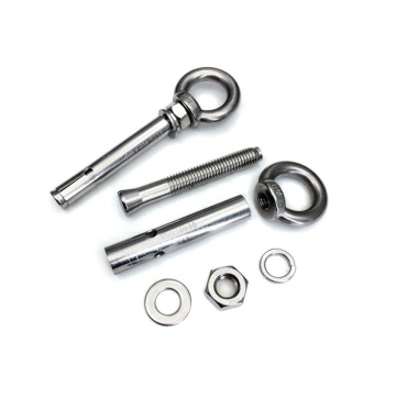 Parafusos de ancoragem ocular para máquinas de processamento de alimentos