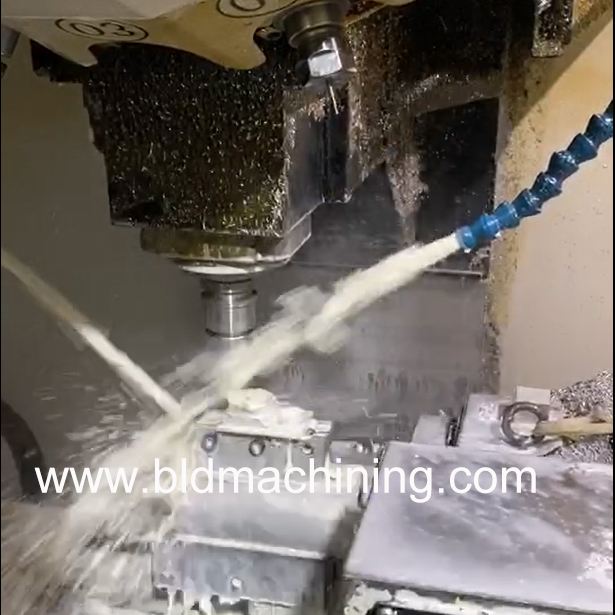 CNC 4 Axis Filling Aluminum Prototype бөлүктөрү