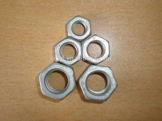 Hexagon Nut /Hot-dip galvanized Nut/ Hex Nut/Hexagonal-head Nut/Nut