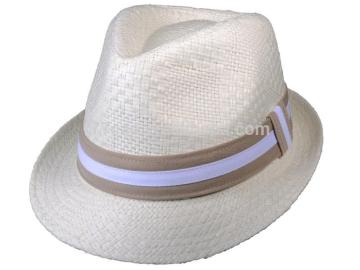 various of summer paper straw fedora hat