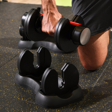 Uygun fiyatlı 25 lbs Dumbbell Spor Salonu Ekipmanı: Yüksek kaliteli Demir TPE Kadınlar İçin Ayarlanabilir Dambıl - 11kg Seti