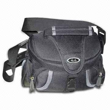 Camera Bag Made of 1680D/PU, with Two Side Pockets for Easy Use