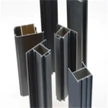Aluminum extrusion profile curtain wall with glass