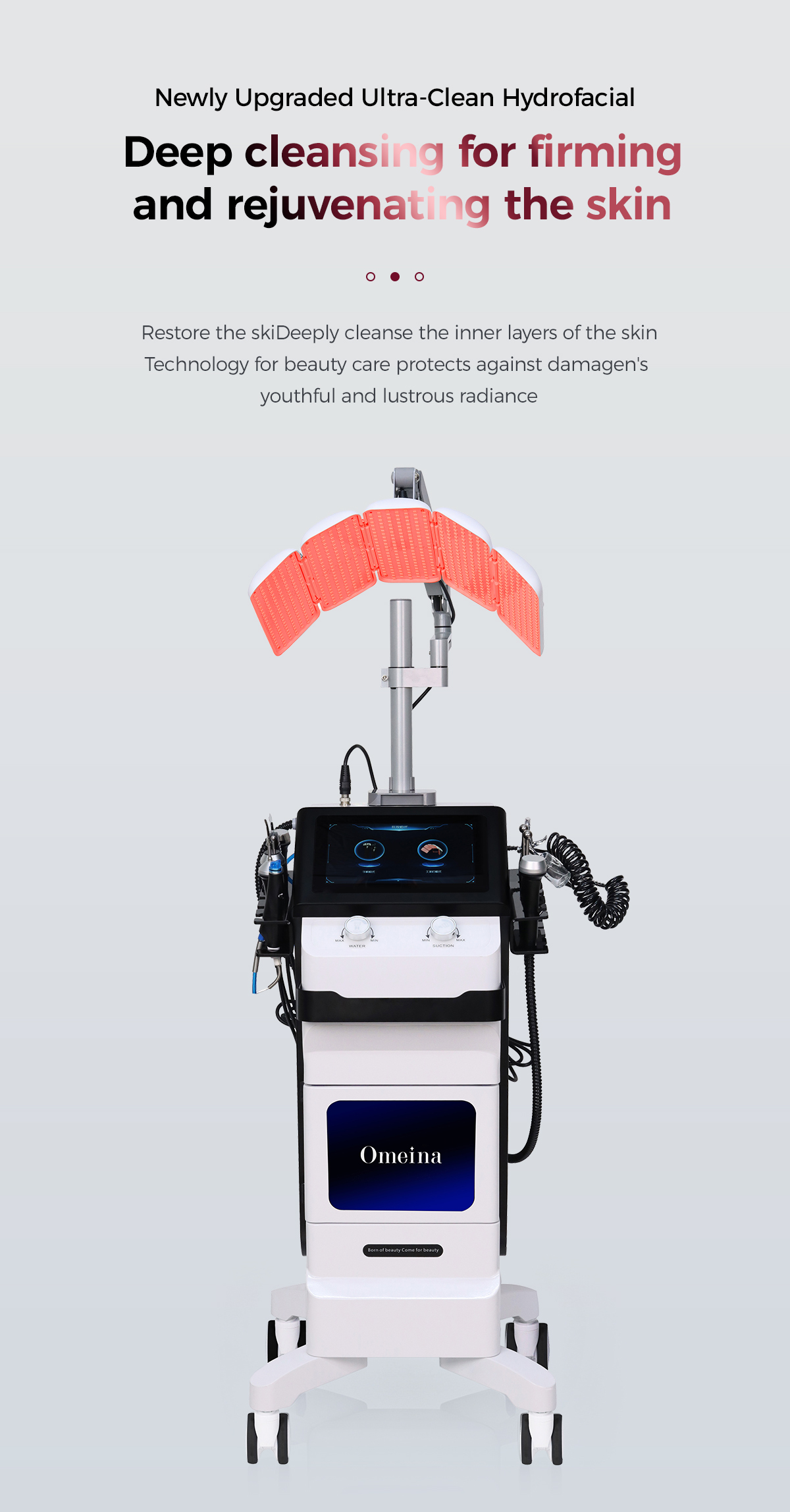 red light skin therapy device