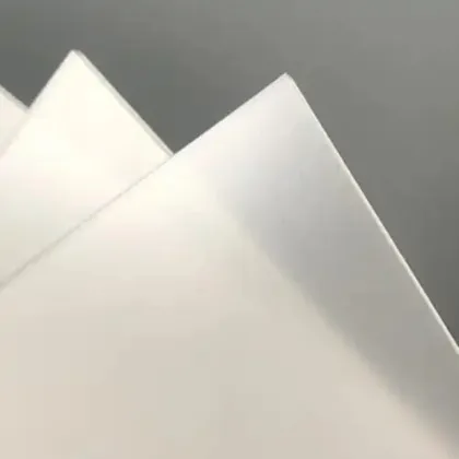 Custom Frosted Acrylic Plate For Lighting