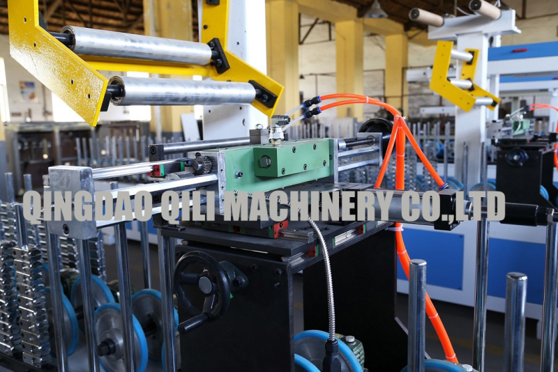 PVC Profile Wrapping Machine - Easy Operation 300mm Width for Wall Panel