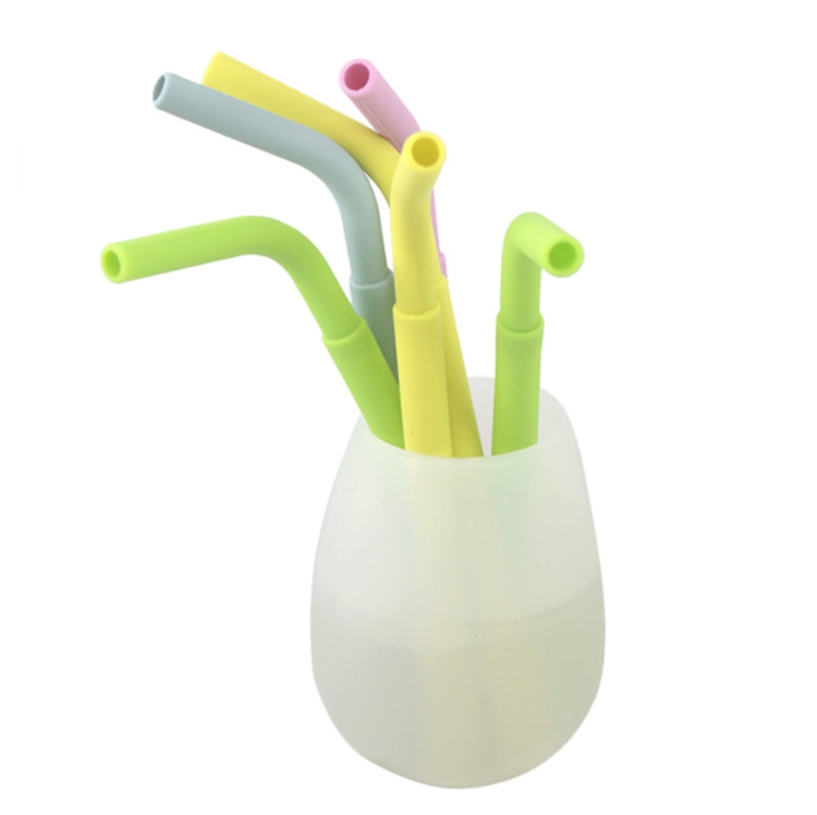 SILICONE STRAW 7