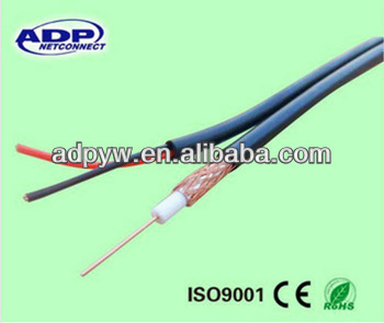 Shenzhen ADO coaxial cable rg59 with power cable