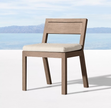 Hot Selling Outdoor Teak Dining Chair Set for Garden and Courtyard