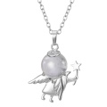 Fée Tige Petit Ange Pendentif Collier Pierre Naturelle Ado Femelle Allégorie Guérison Gardien Cadeau 12 pcs