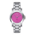 Glitter Metal Quartz Dames pols horloge