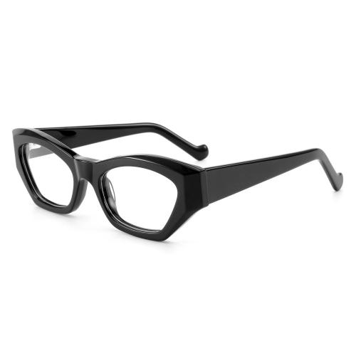 Stylish Bold Geometric Chunky Acetate Sunglasses ME2068