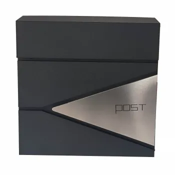 European-Style Stainless Steel 201 Wall-Mounted Mailbox