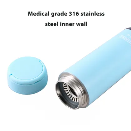 Leisure Business StainlessSteel Insulated Bottle Blue Haze