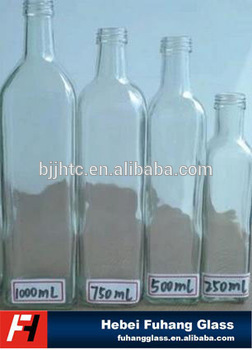 250ml 500ml 750ml 1000ml glass oil bottle