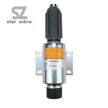 Generador de suministros de fábrica Solenoide de parada de combustible 437-2617