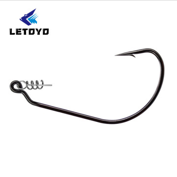 ビッグバスフィッシングのためのLetoyo High Carbon Steelシングルフック