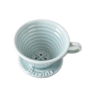 Cône en céramique de haute qualité 4 ou 5 trous Verser sur le gludeur de thé à café