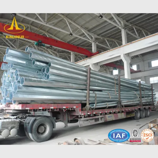 10M 12MGalvanized Tubular Pole Price List