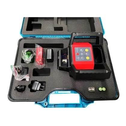 PlinEasy 360 Degree Rotary Laser Levels Kit - Green 800m Vertical Horizontal Scanning Measurement Tool