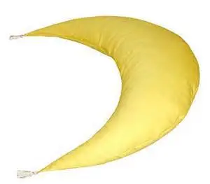 2014 new design moon shaped pillow