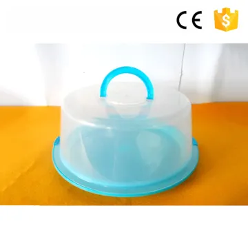 Hot sale eco-friendly clear elegant custom flexible wedding cake saver handmade clear plastic cake box