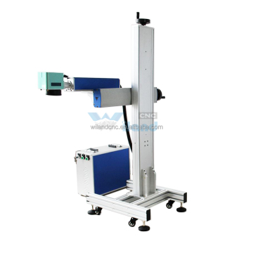 Hochgeschwindigkeits-CNC Flying Faser-Lasermarker für PVC-Plastikrohre (20W/30W)