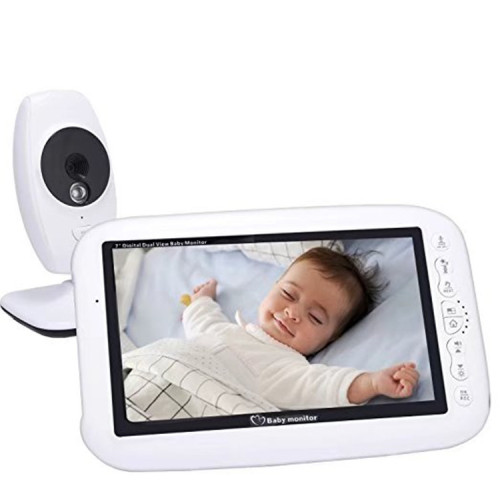 Night Vision Audio Video 7inch Baby Monitor Wireless