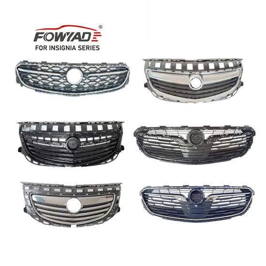 Black Front Grille for Opel/Vauxhall Insignia 2013-2017