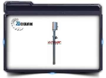 Pneumatic plunger type barrel inserting pump