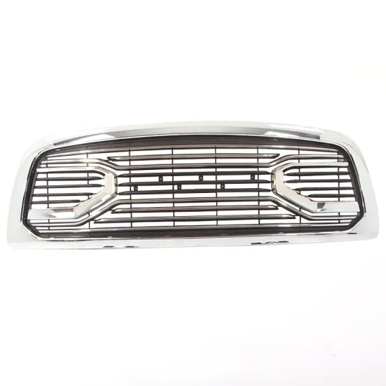 auto parts custom big horn replacement shell chrome front bumper grill fit for dodge ram 1500 2009 2013