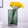 Unique hand glass flower vase for home decoration