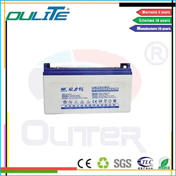 Oliter sealed 12v 120ah lead acid deep cycle solar battery