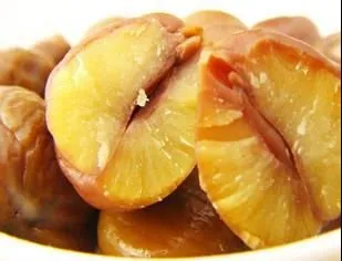 Roasted Peeled Chestnuts Snacks