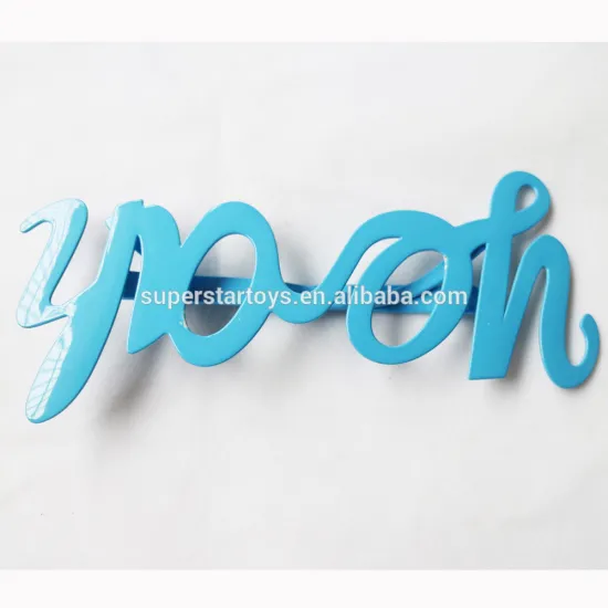 3170401-28 Letter glasses dance mask glasses mysterious princess glasses