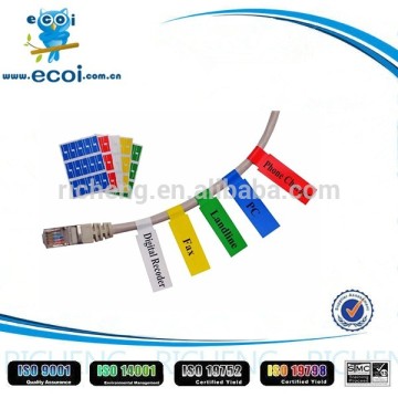 private cable label colorful cable label rolls or label sheets used for classification