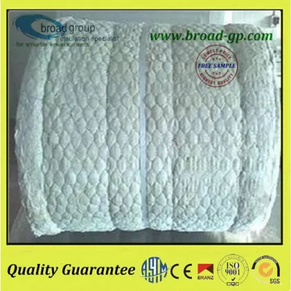 Construction Material Rock Wool Fireproof Insulation Blanket