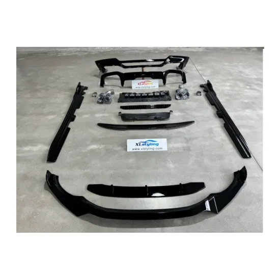 High-Quality Factory Price X4 G02 Aero Kit Kits for BMW G02 Bumper Front Lip Grille X4M Rear Diffuser with Tail Pipe Spoiler