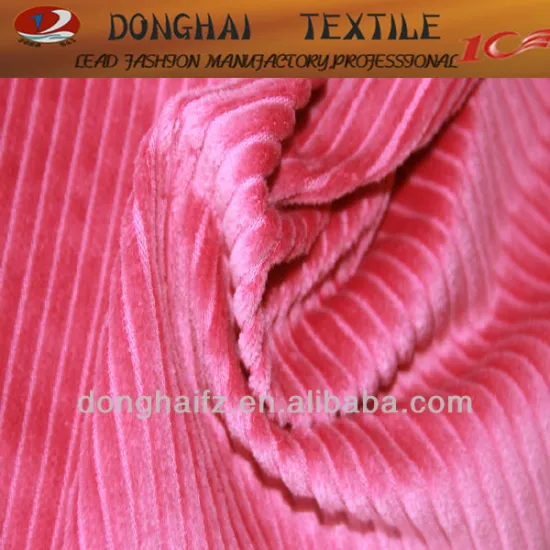 4.5W stretch dyeing or printing corduroy fabric