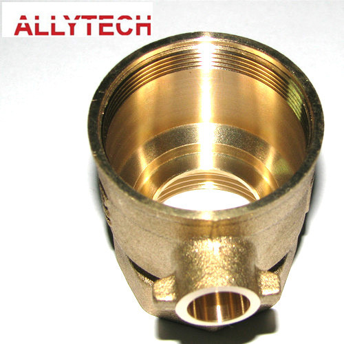 Дакладныя латуневыя фрэзерныя дэталі з апрацоўкай паверхні