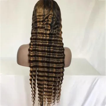 Virgin Brazilian 13x4 13x6 Transparent HD Lace Human Wigs 100% Human Hair Curly Wave Wigs ,Wholesale Cheap Human Hair Wigs