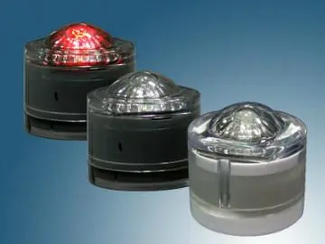 Solar-powered traffic warning light