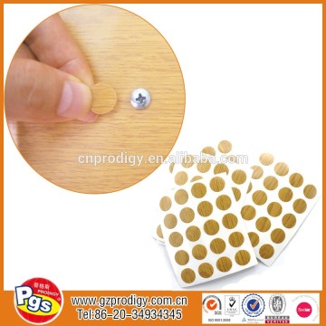 screw hole covers PVC decorative screw covers table hole cover