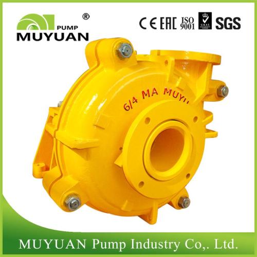 Single Stage Aggregate Abrasion Resistant Metal Slurry Pump