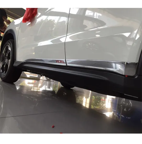 ABS Chrome Side Door Body Trim Cover for Honda Vezel 2014 - Car Exterior Accessories