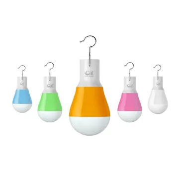 LED emergency light bulb with USB